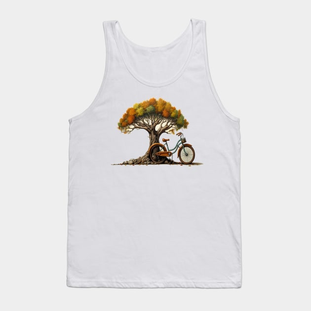 Bike Ride Tank Top by Urban Archeology Shop Gallery